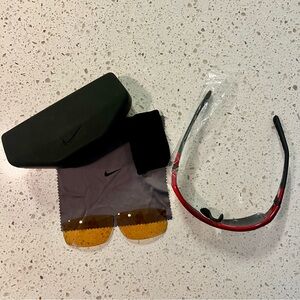 NEW Nike Show X2 red sunglasses
